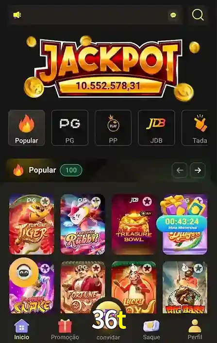 Promoções Especiais no 36t App